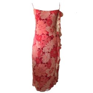 Whistles London Silk Floral Dress Sz P! Fits Sm/Xs